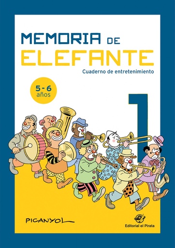 [9788417210472] MEMORIA DE ELEFANTE: CUADERNO DE ENTRETENIMIENTO 1