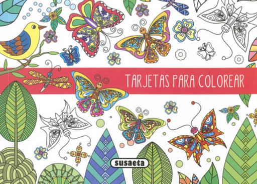 [9788467753325] TARJETAS PARA COLOREAR (BANDA ROJA)