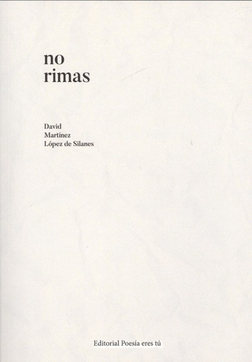 [9788417754051] NO RIMAS