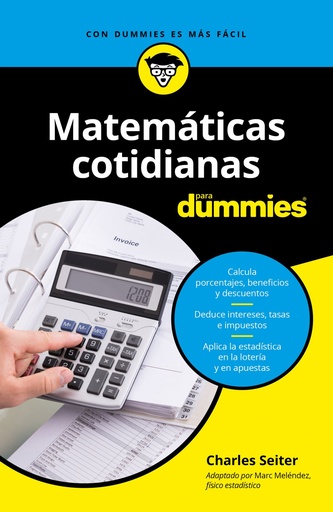 [9788432905261] MATEMÁTICAS COTIDIANAS PARA DUMMIES