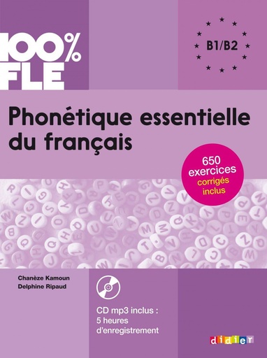 [9782278087310] PHONETIQUE ESSENTIELLE B1/B2 LIVRE+CD