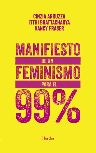 [9788425442865] MANIFIESTO DE UN FEMINISMO PARA EL 99%