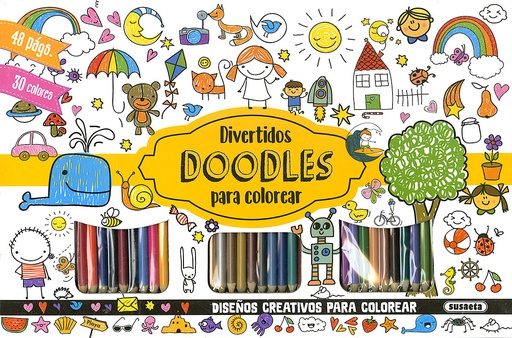 [9788467765564] DIVERTIDOS DOODLES PARA COLOREAR