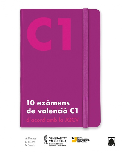 [9788430734559] 10 EXAMENS DE VALENCIÁ C1