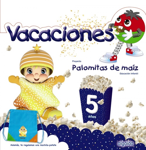 [9788491890515] VACACIONES 5 AÑOS PALOMITAS DE MAIZ