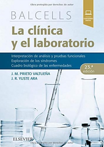 [9788491133018] BALCELLS. LA CLÍNICA Y EL LABORATORIO (23 EDICION)