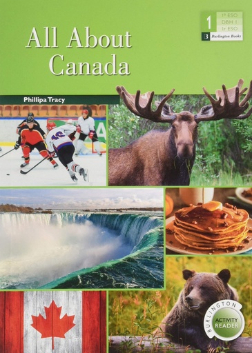 [9789925303434] ALL ABOUT CANADA 1ºESO. ACTIVITY READERS 2019