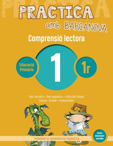 [9788448948443] COMPRENSIÓ LECTORA 1-1R.PRIMARIA. PRACTICA AMB BARCANOVA 2019