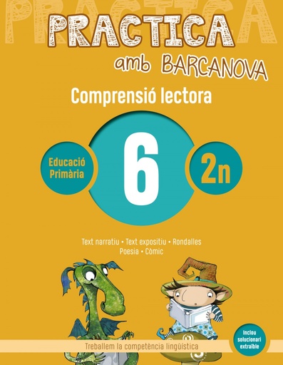 [9788448948498] COMPRENSIÓ LECTORA 6-2N.PRIMARIA. PRACTICA AMB BARCANOVA 2019