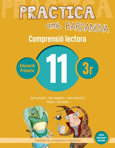 [9788448948542] COMPRENSIÓ LECTORA 11-3R.PRIMARIA. PRACTICA AMB BARCANOVA 2019