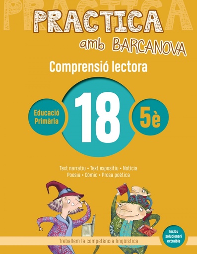 [9788448948610] COMPRENSIÓ LECTORA 18-5E.PRIMARIA. PRACTICA AMB BARCANOVA 2019