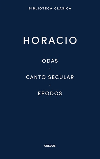 [9788424939007] ODAS/CANTO SECULAR/EPODOS