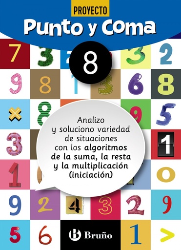 [9788469618356] CUADERNO MATEMÁTICAS 8. PUNTO Y COMA 2019