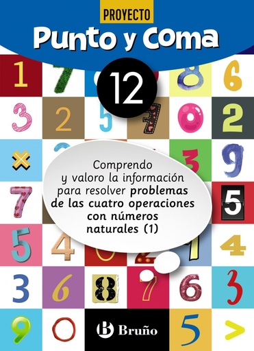 [9788469618394] CUADERNO MATEMÁTICAS 12. PUNTO Y COMA 2019