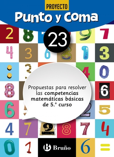 [9788469618509] CUADERNO MATEMÁTICAS 23. PUNTO Y COMA 2019