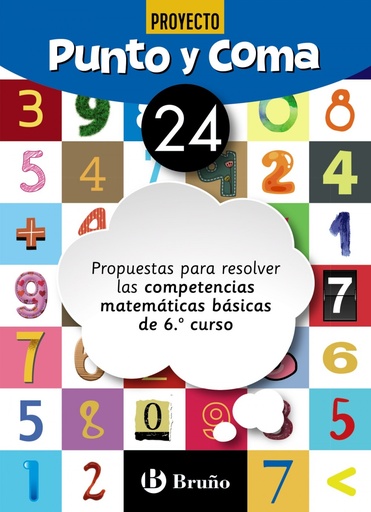 [9788469618516] CUADERNO MATEMÁTICAS 24. PUNTO Y COMA 2019