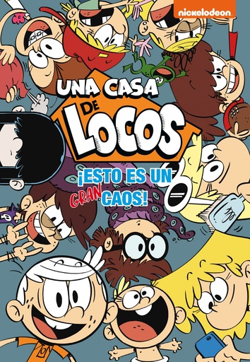 [9788448852986] íEsto es un gran caos! (Una casa de locos. Cómic)