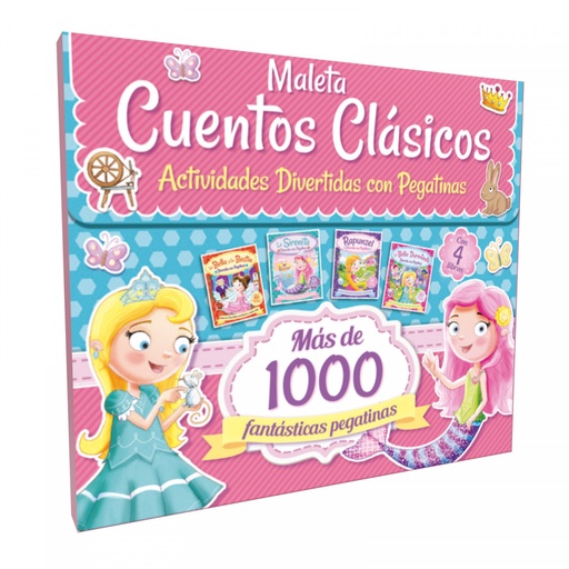 [9788491961697] CUENTOS CLASICOS - ACTIVIDADES CON PEGATINAS