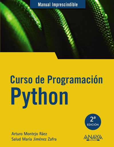 [9788441541160] CURSO DE PROGRAMACIÓN PYTHON