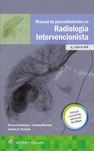 [9788416781188] Manual de procedimientos en radiología intervencionista