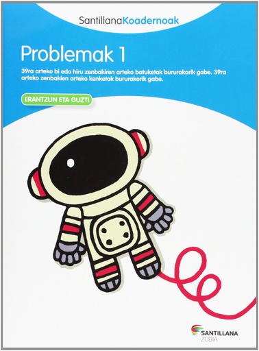 [9788498943146] PROBLEMAK 1. KOADERNOAK MATEMATIKAKO