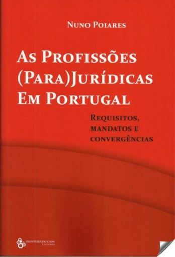 [9789895403752] AS PROFISSÕES (PARA) JURÍDICAS EM PORTUGAL