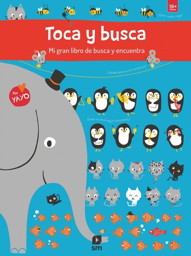 [9788491825364] Toca y busca Mi gran libro de busca y encuentra