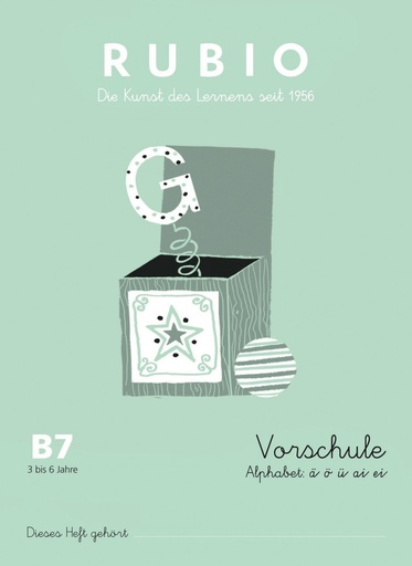 [9783944522197] VORSCHULE B7 ZHALEN &amp;BUCHSTABEN