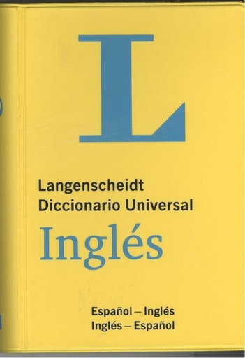 [9783125140103] DICCIONARIO UNIVERSAL INGLES-ESPAÑOL