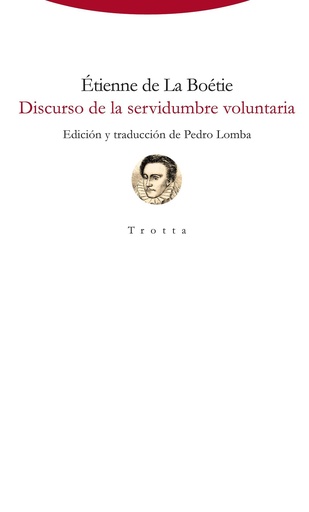 [9788498798050] DISCURSO DE LA SERVIDUMBRE VOLUNTARIA