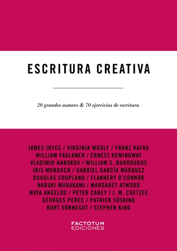 [9789874198167] ESCRITURA CREATIVA