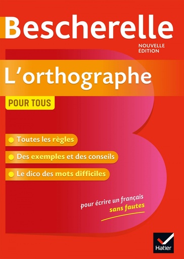 [9782401054509] BESCHERELLE.L´ORTOGRAPHE POR TOUS