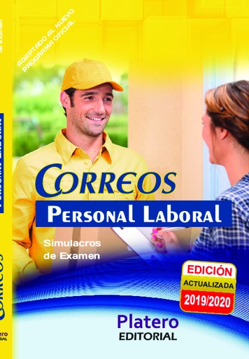 [9788412054378] CORREOS PERSONAL LABORAL SIMULACRO DE EXAMEN