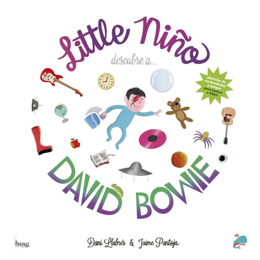 [9788417178840] LITTLE NIÑO DESCUBRE A DAVID BOWIE