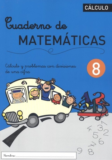 [9788461532728] CUADERNO DE MATEMÁTICAS 8