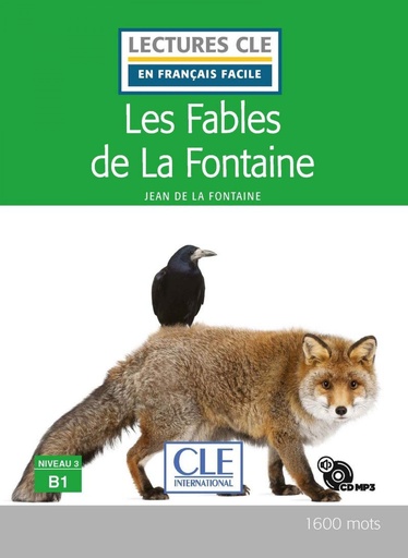 [9782090311471] LES FABLES DE LA FONTAINE - NIVEAU 2;A2 - LIVRE + CD AUDIO