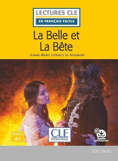 [9782090317237] LA BELLE ET LA BÊTE - LIVRE - NIVEAU 1;A1 - LIVRE