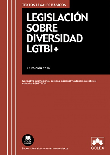 [9788418025471] Legislación sobre diversidad LGTBI+