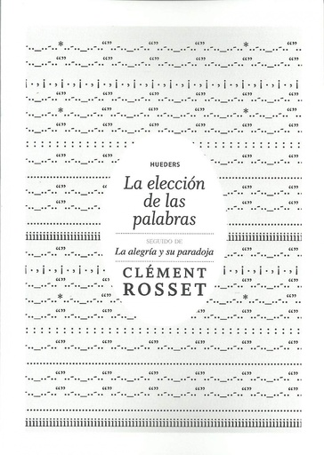 [9789568935078] La elección de las palabras