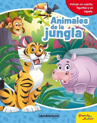 [9788408218258] Animales de la jungla. Libroaventuras