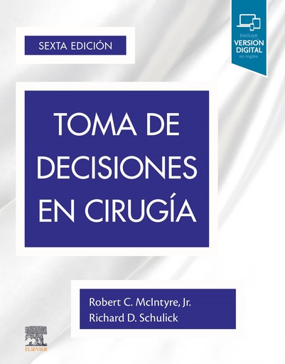 [9788491136613] Toma de decisiones en cirugía (6ª ed.)