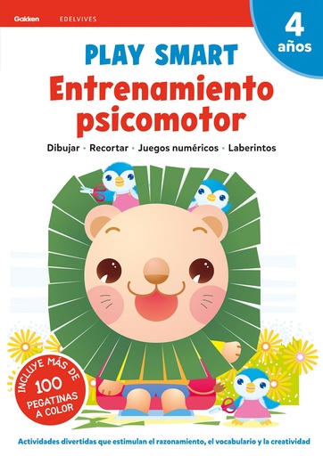 [9788414028230] Play Smart : Entrenamiento psicomotor. 4 años