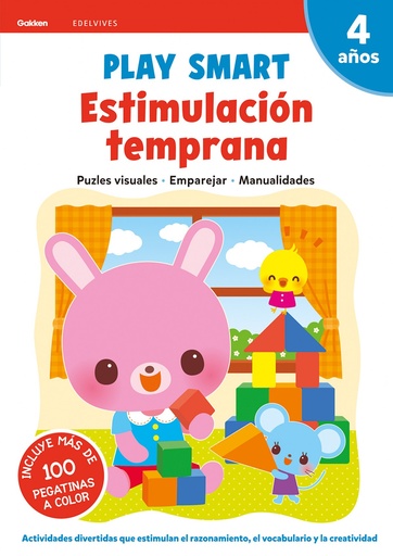 [9788414028254] Play Smart : Estimulación temprana. 4 años