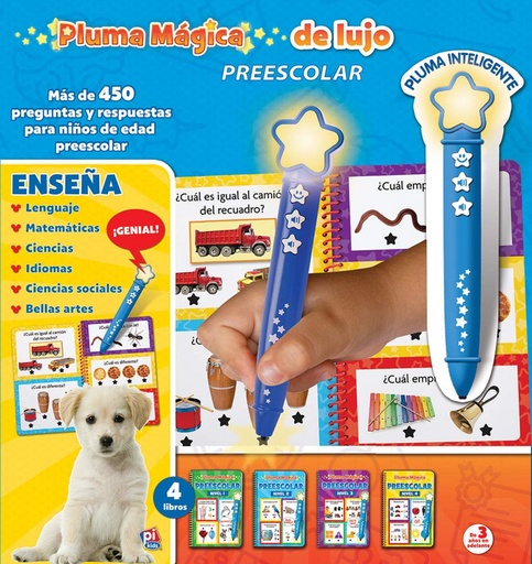 [9781503746176] LÁPIZ MÁGICO CON STICKERS PREESCOLAR QUIZ IT PEN