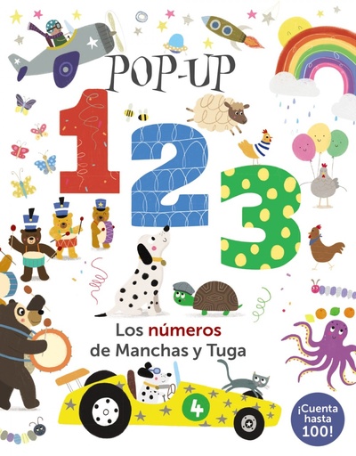 [9788469627662] Pop-up 123. Los números de Manchas y Tuga