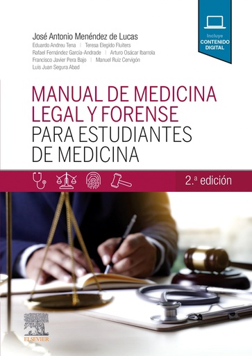 [9788491134527] Manual de medicina legal y forense para estudiantes de Medicina, 2.ª Edición (2ª ed.)