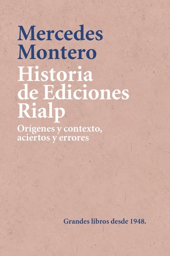 [9788432152023] Historia de Ediciones Rialp