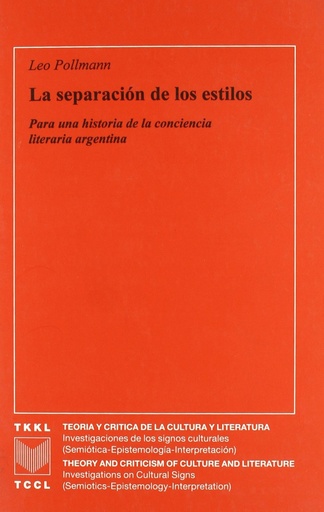 [9788495107121] La separación de los estilos