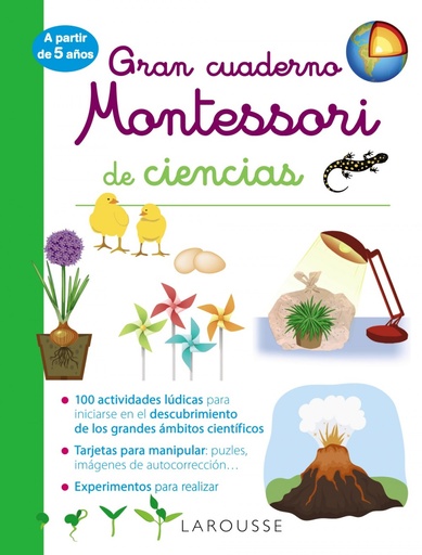 [9788418100253] Gran cuaderno Montessori de ciencias