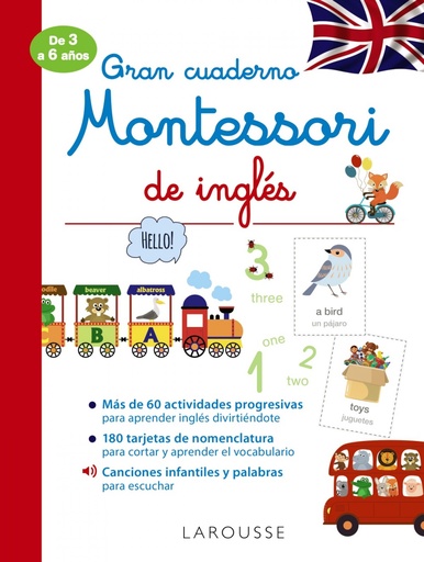 [9788418100277] Gran cuaderno Montessori de inglés